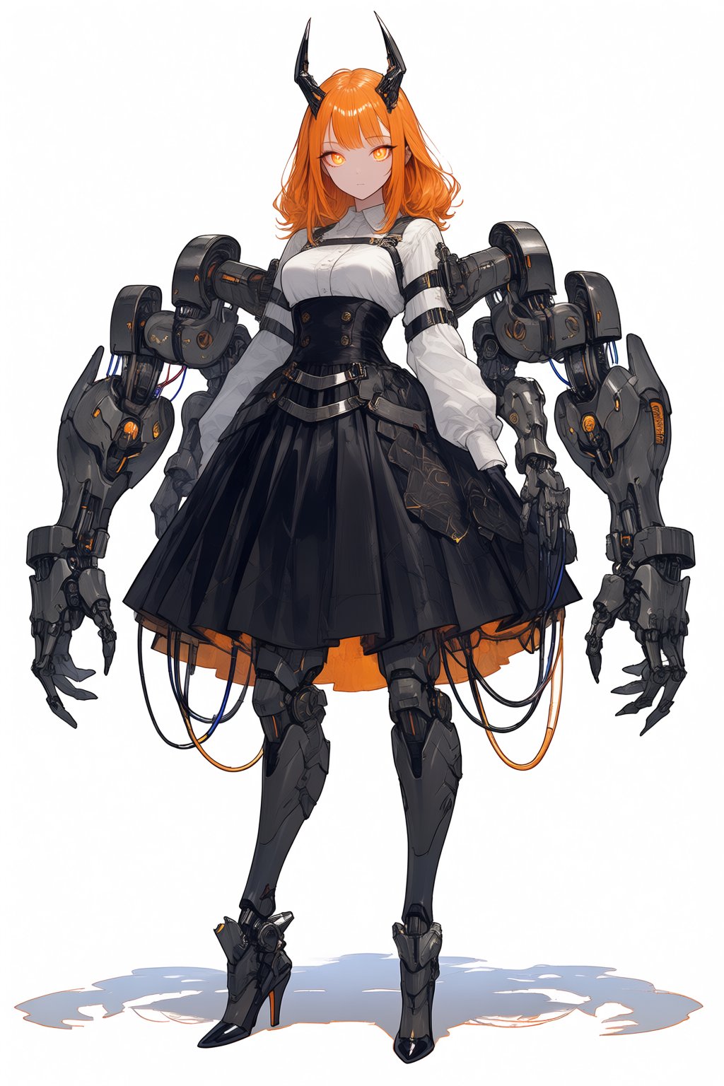 cyborg,  1girl,  solo by SuiginToxic on Tensor.Art