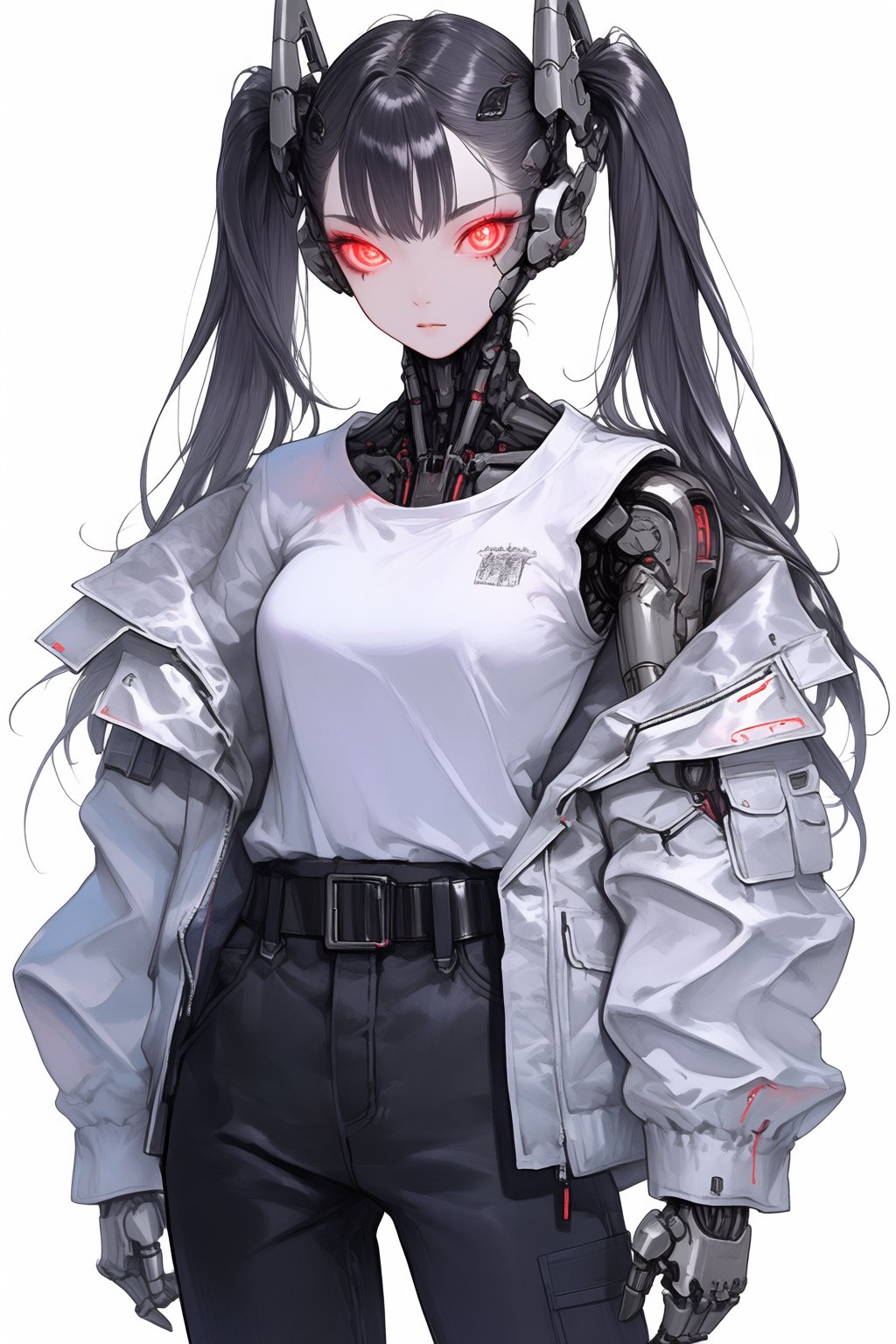 cyborg,  1girl,  solo by SuiginToxic on Tensor.Art