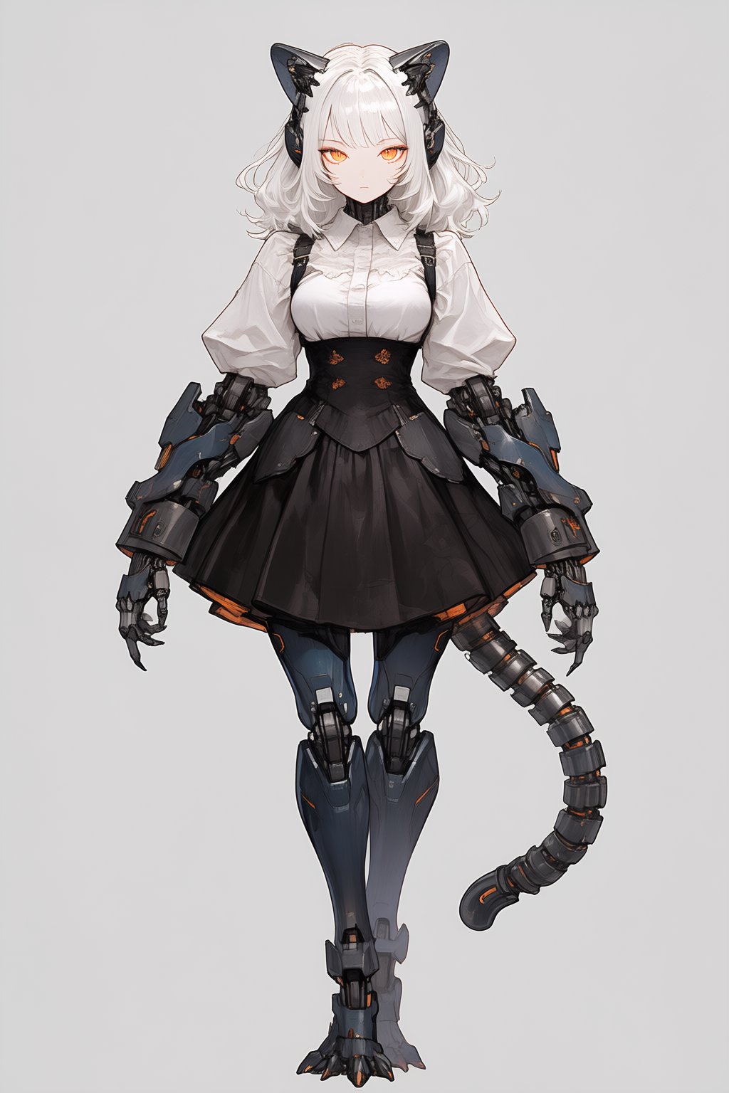 cyborg,  solo,  1girl by SuiginToxic on Tensor.Art