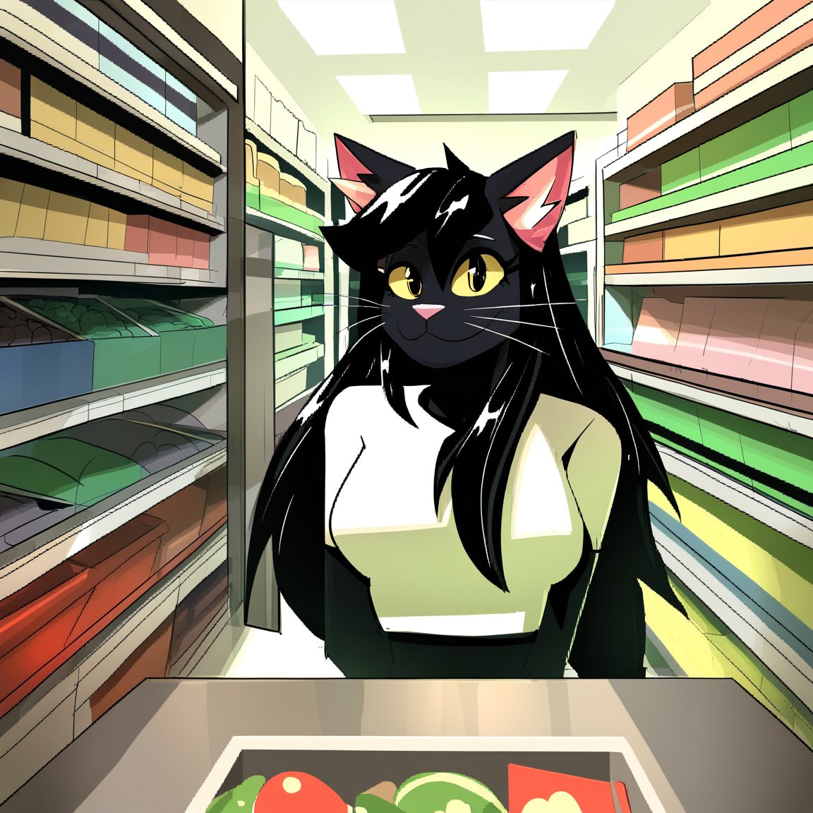 galanartworks,  domestic cat,  felid by Max Weekfox on Tensor.Art