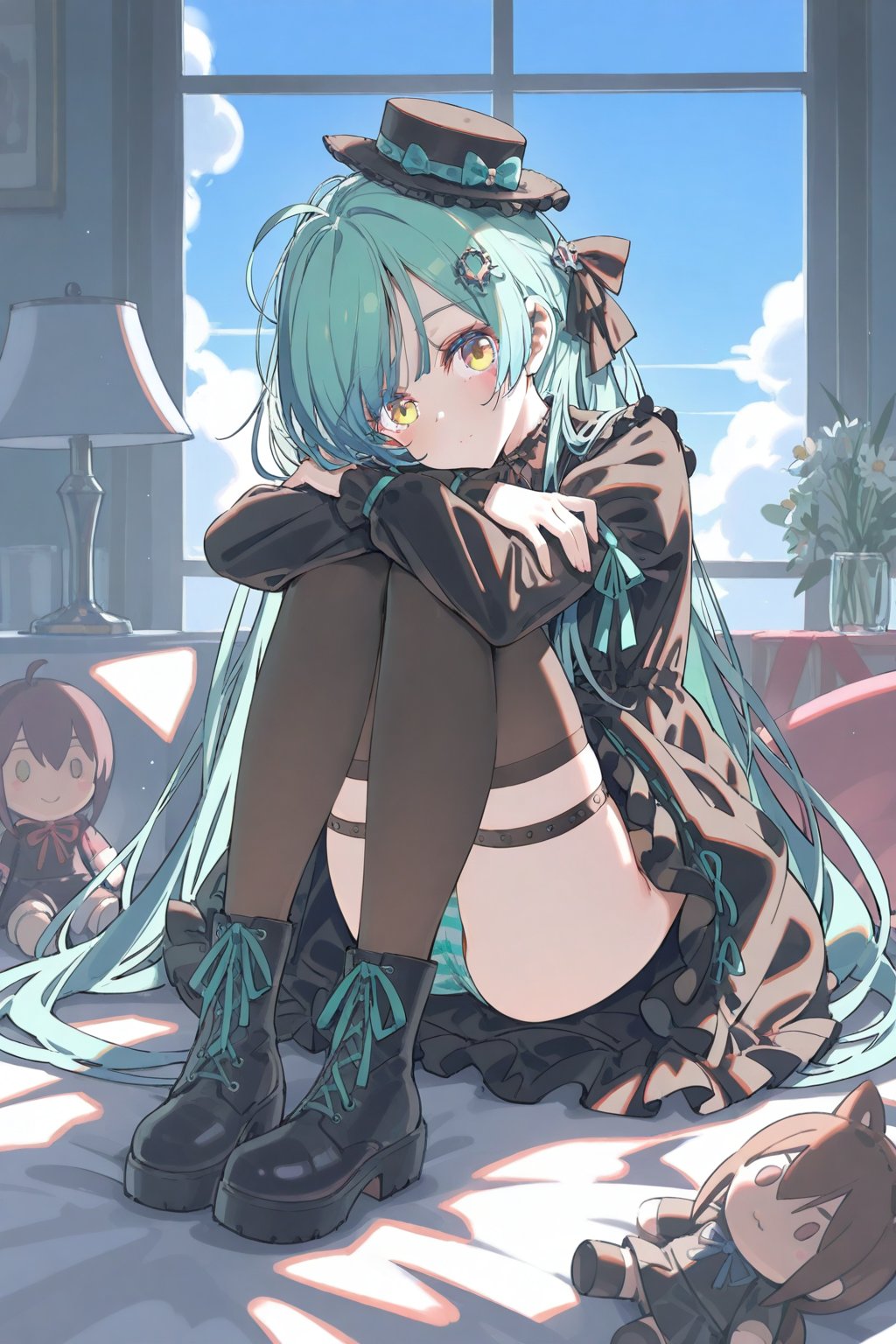 1girl,  solo,  long hair by 准 on Tensor.Art