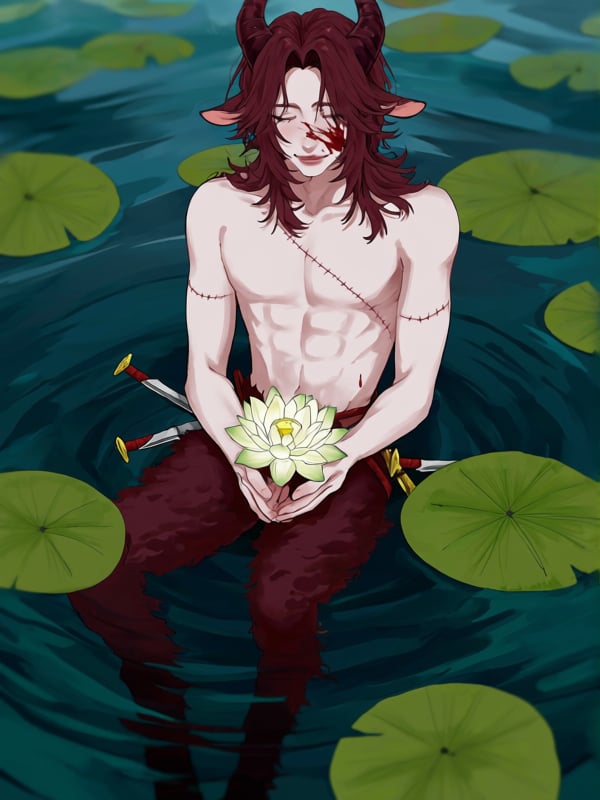 tam0,  1boy,  solo by MissFidonyo on Tensor.Art