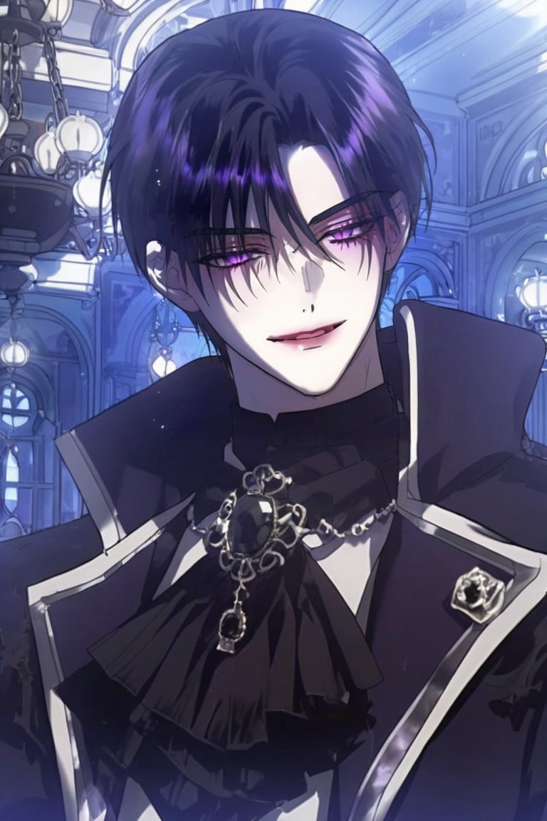 **Character :** Extremely handsome cold male lead,  masculine sharp face,  mature and intimidating aura by Soninaa on Tens...