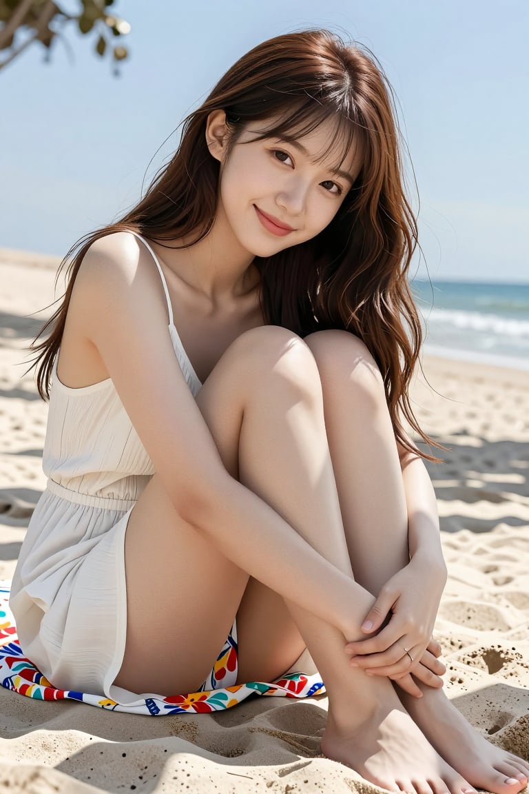 Create a masterpiece in best quality and ultra detailed 8K resolution. Depict a solo 1girl with long brown hair,  looking...