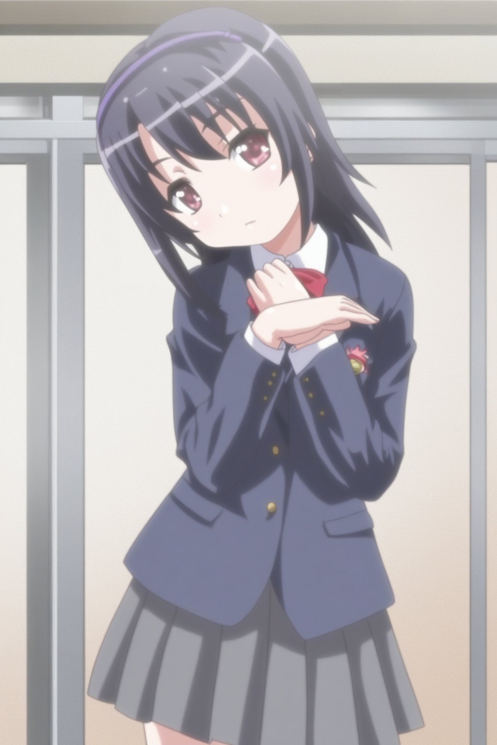 1girl,  solo,  cute pose by MasteRaccoonMan on Tensor.Art