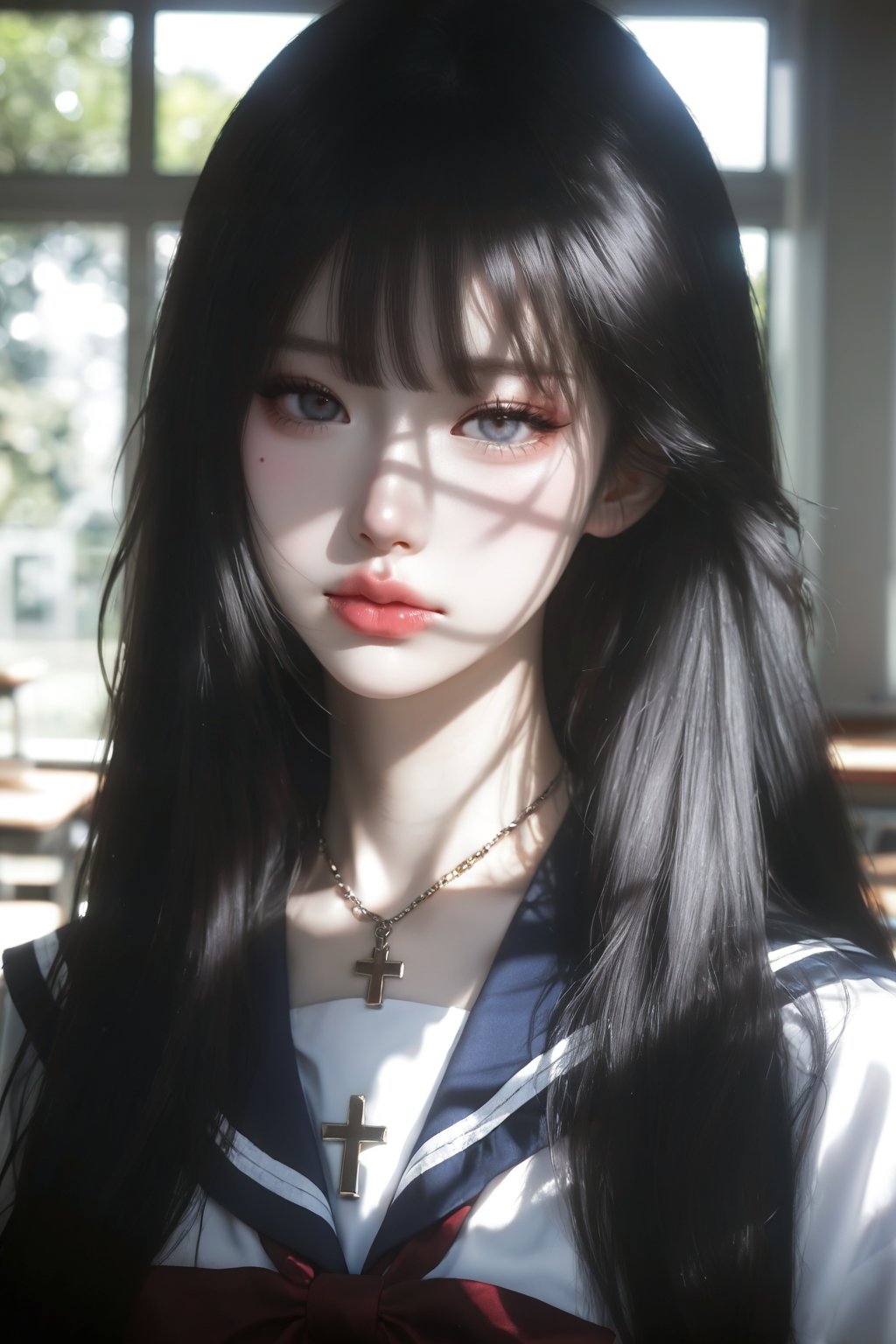 tomie junji ito inspire,  one woman,  solo by kissfromangel on Tensor.Art