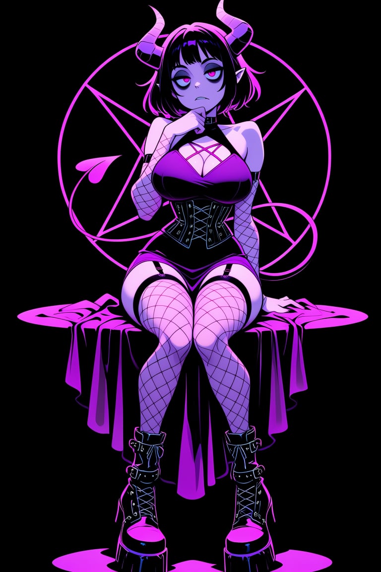 1girl,  bags under eyes,  goth by ArtAIAlchemy on Tensor.Art