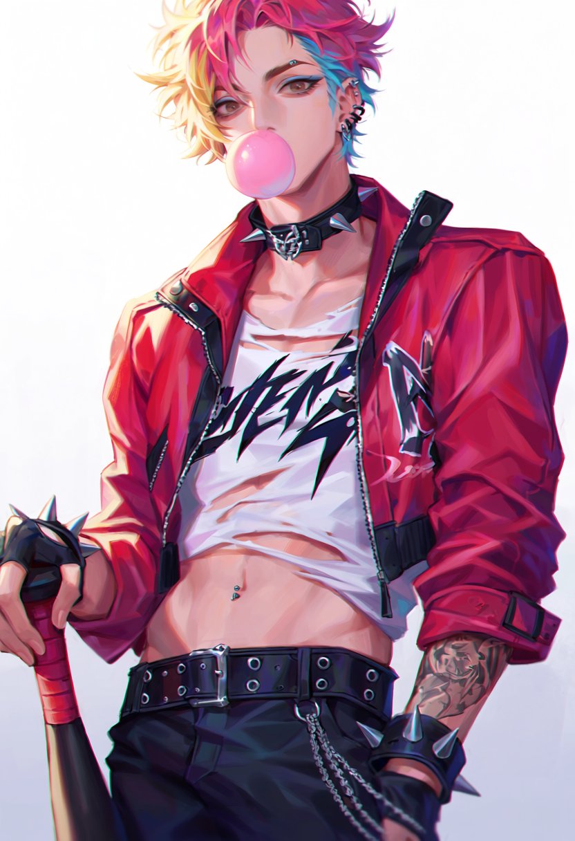 zer0q,  baseball bat,  solo by MissFidonyo on Tensor.Art