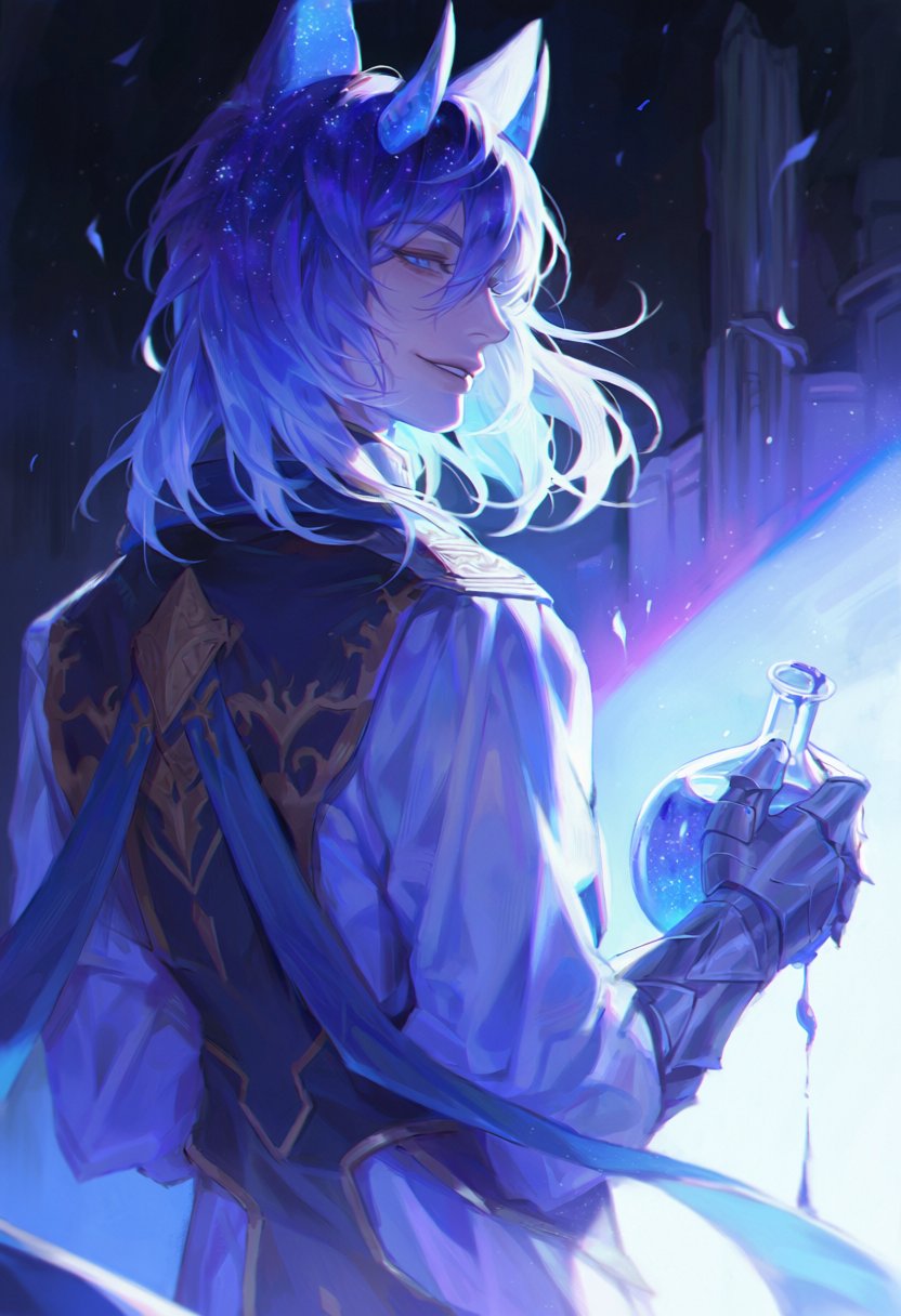 zer0q,  1boy,  cat_boy by MissFidonyo on Tensor.Art