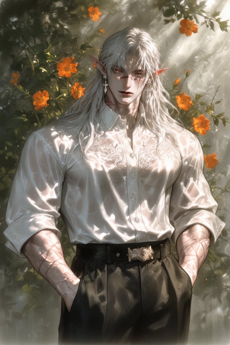 single man,  solo,  Large muscle mass by .⋆♱ You_An ݁ᛪ༙ on Tensor.Art