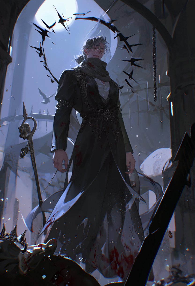 l0bby,  1boy,  sorcerer by MissFidonyo on Tensor.Art