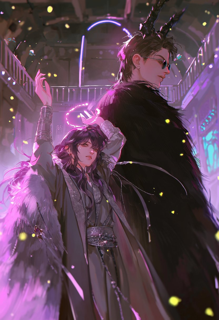 l0bby,  2others,  androgynous_pair by MissFidonyo on Tensor.Art