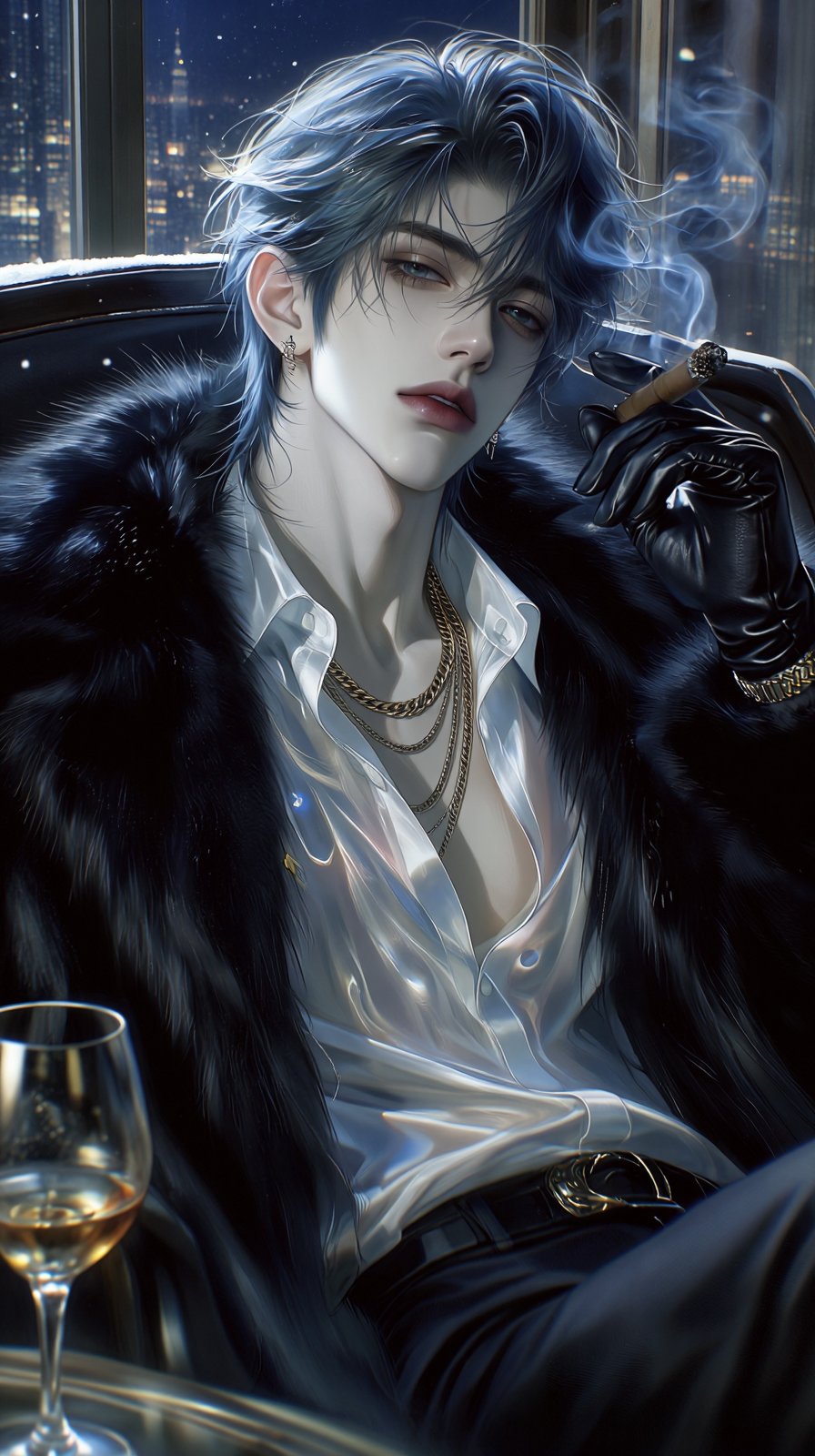 (Highly refined art style) 1male,  solo,  cinematic composition by Aily on Tensor.Art