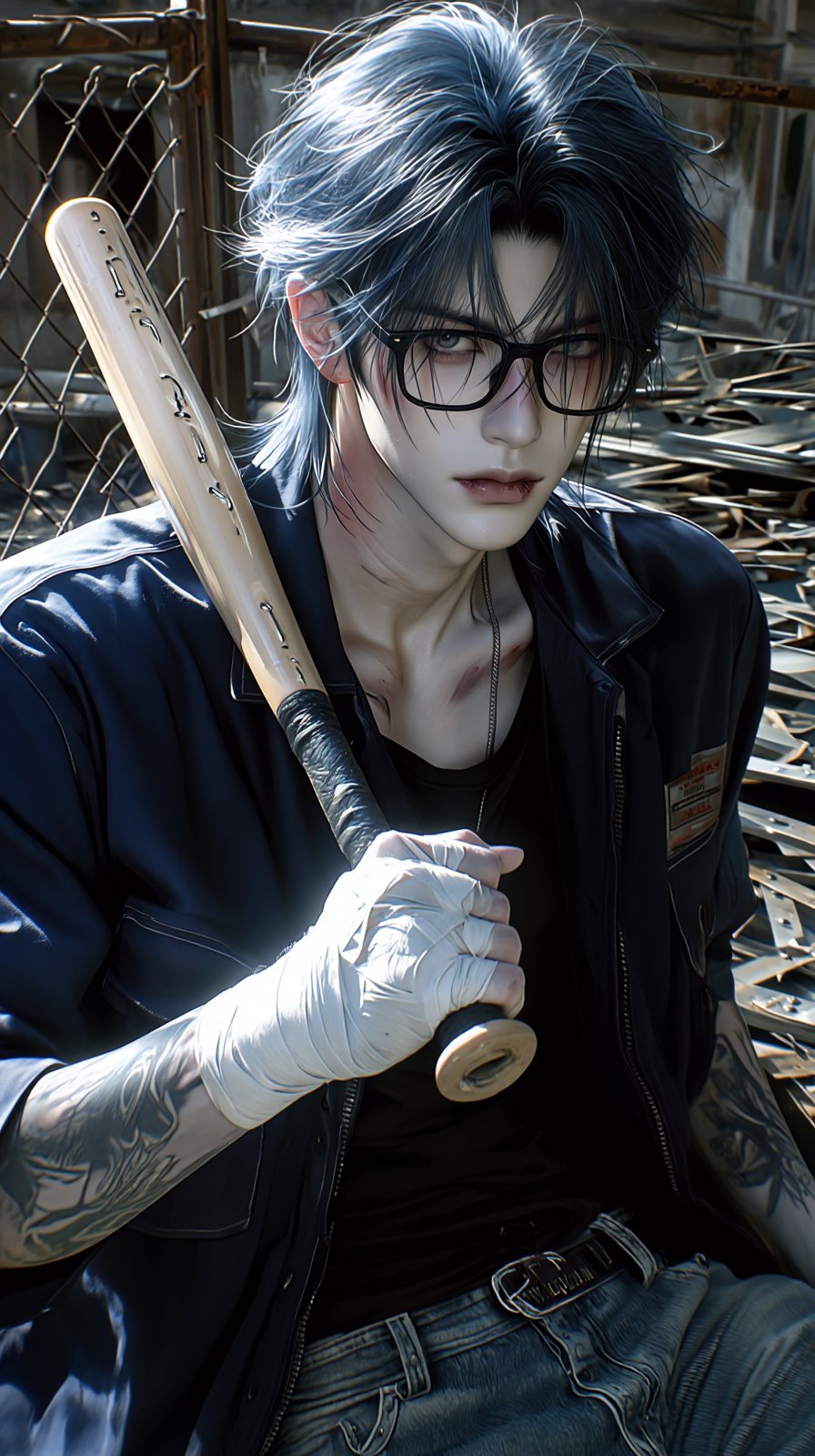 (Highly refined art style) 1male,  solo,  realistic young man by Aily on Tensor.Art