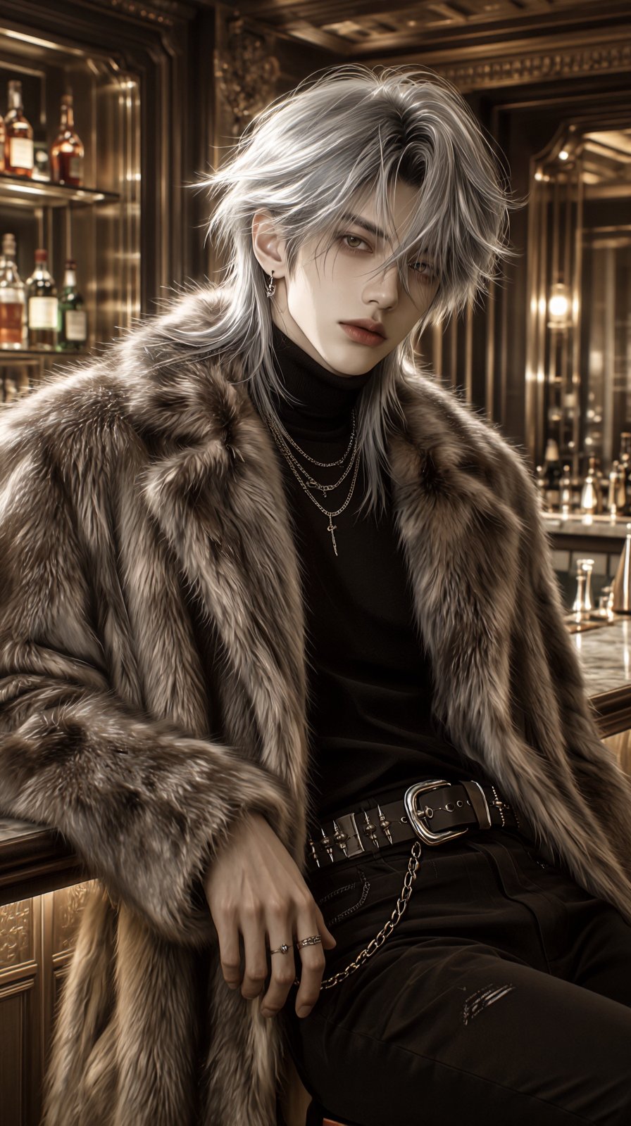 (Highly refined art style) 1male,  solo,  cinematic composition by Aily on Tensor.Art