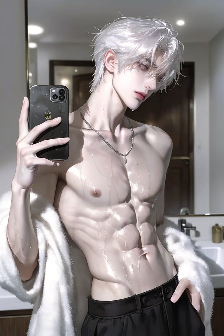 ((1Boy)),  solo,  fair skin by Paenghom V.3 on Tensor.Art