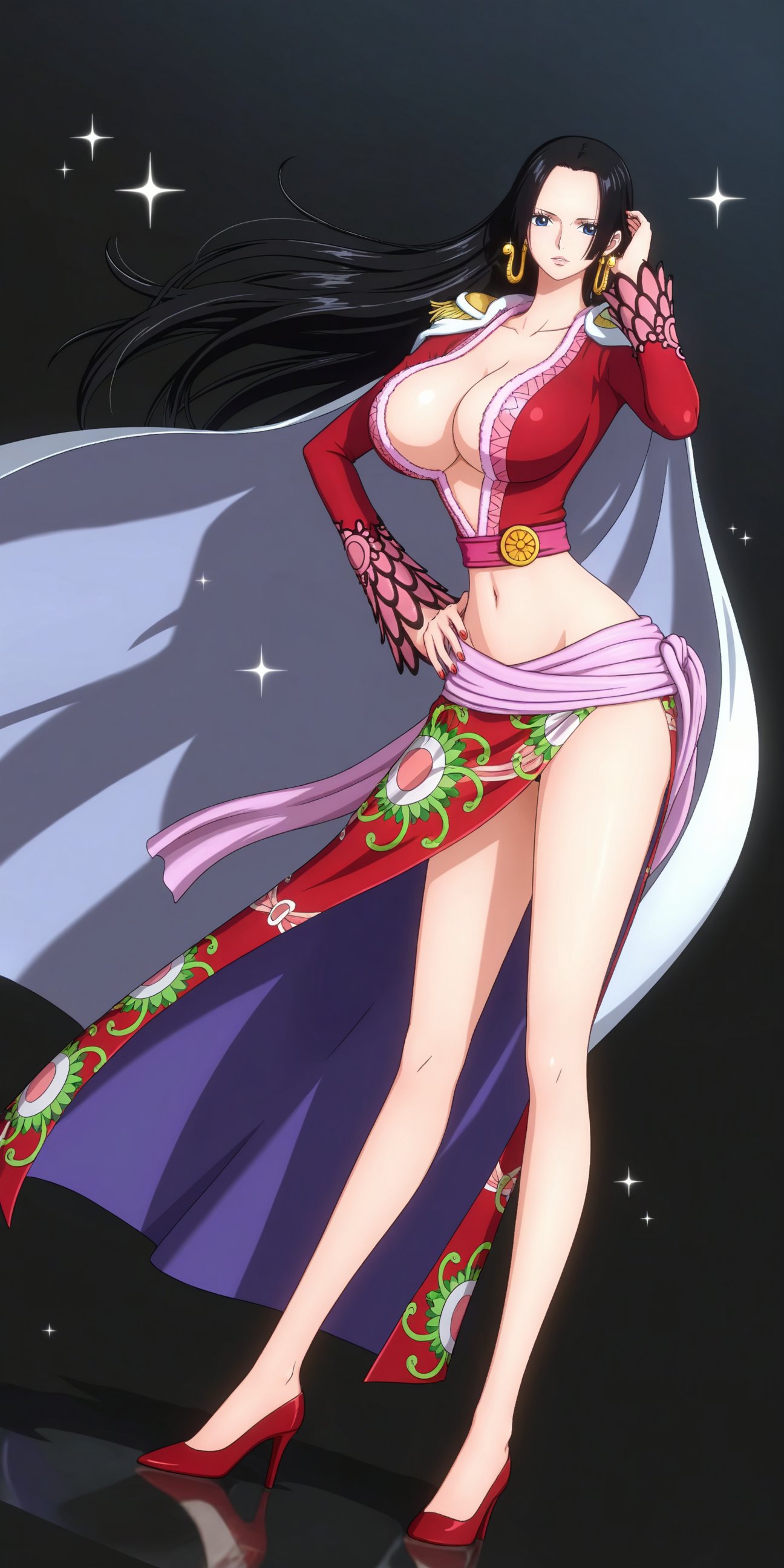 1girl,  boa hancock,  breasts by DJ大江东去 on Tensor.Art