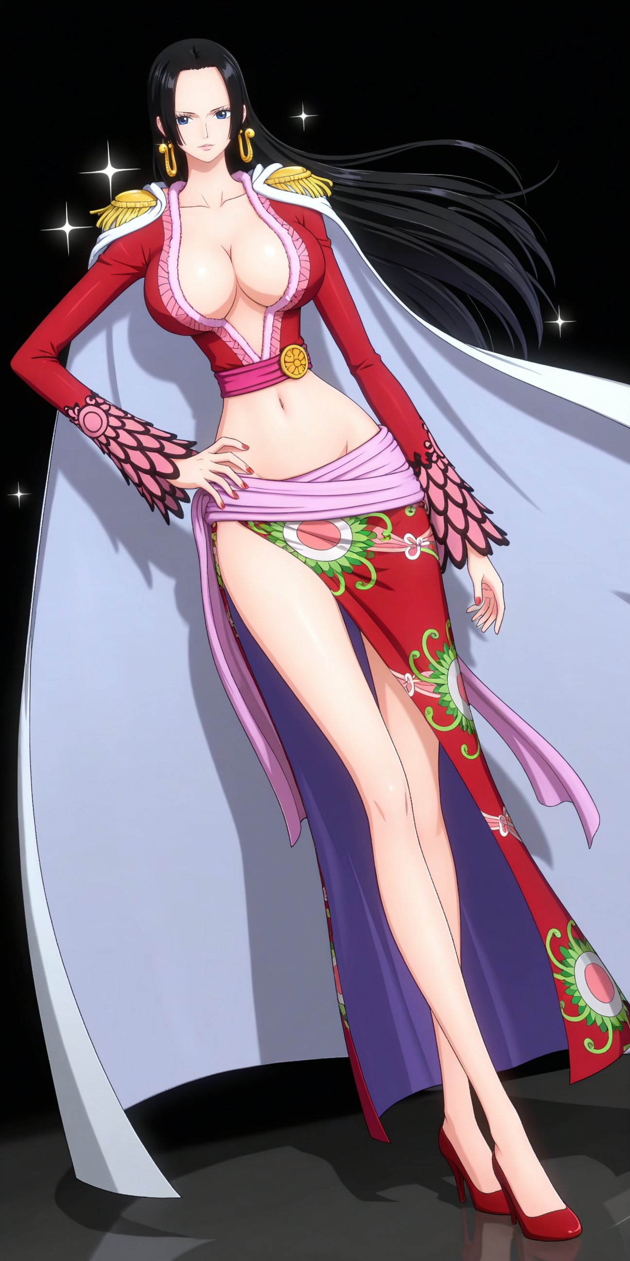 1girl,  boa hancock,  breasts by DJ大江东去 on Tensor.Art