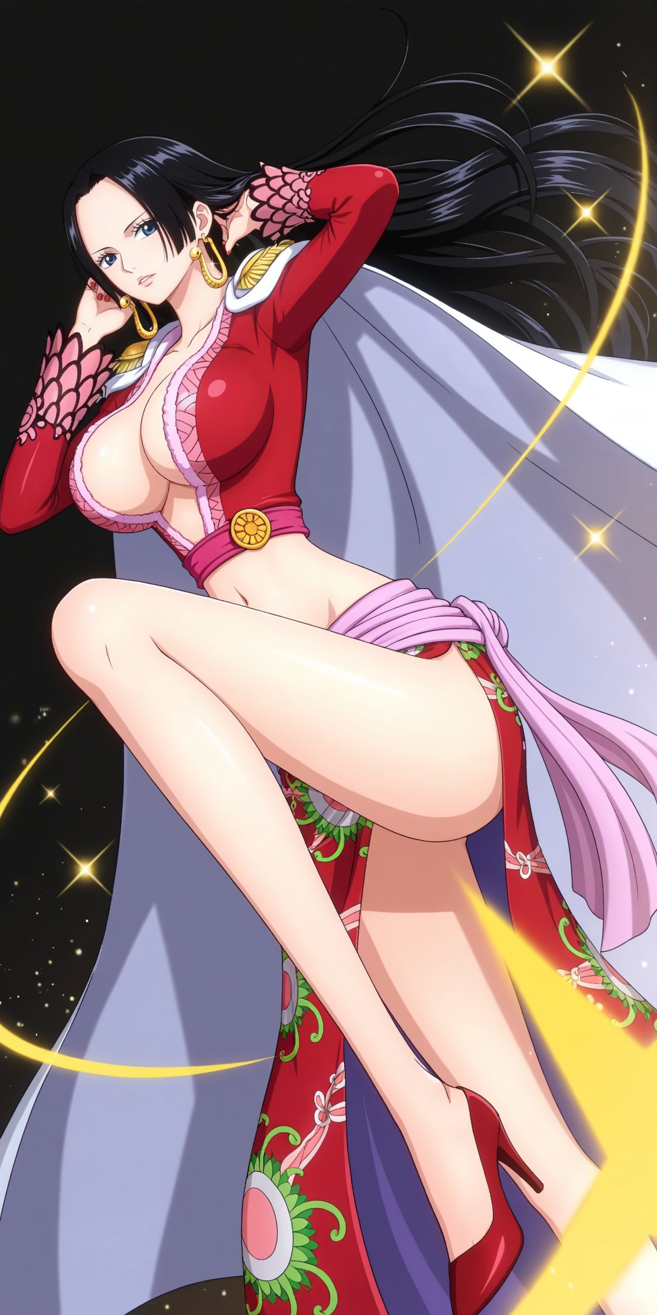 1girl,  boa hancock,  breasts by DJ大江东去 on Tensor.Art