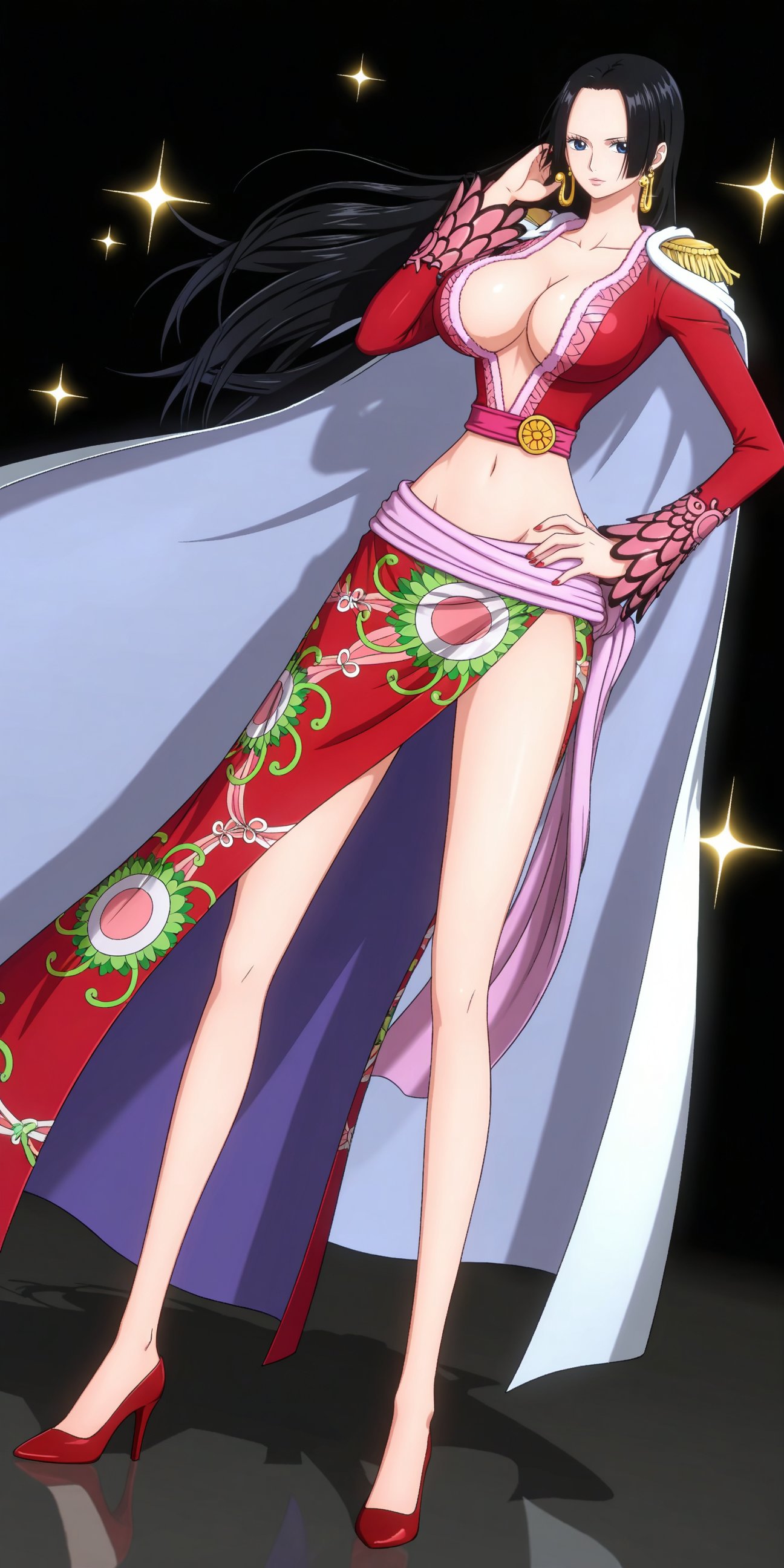 1girl,  boa hancock,  breasts by DJ大江东去 on Tensor.Art