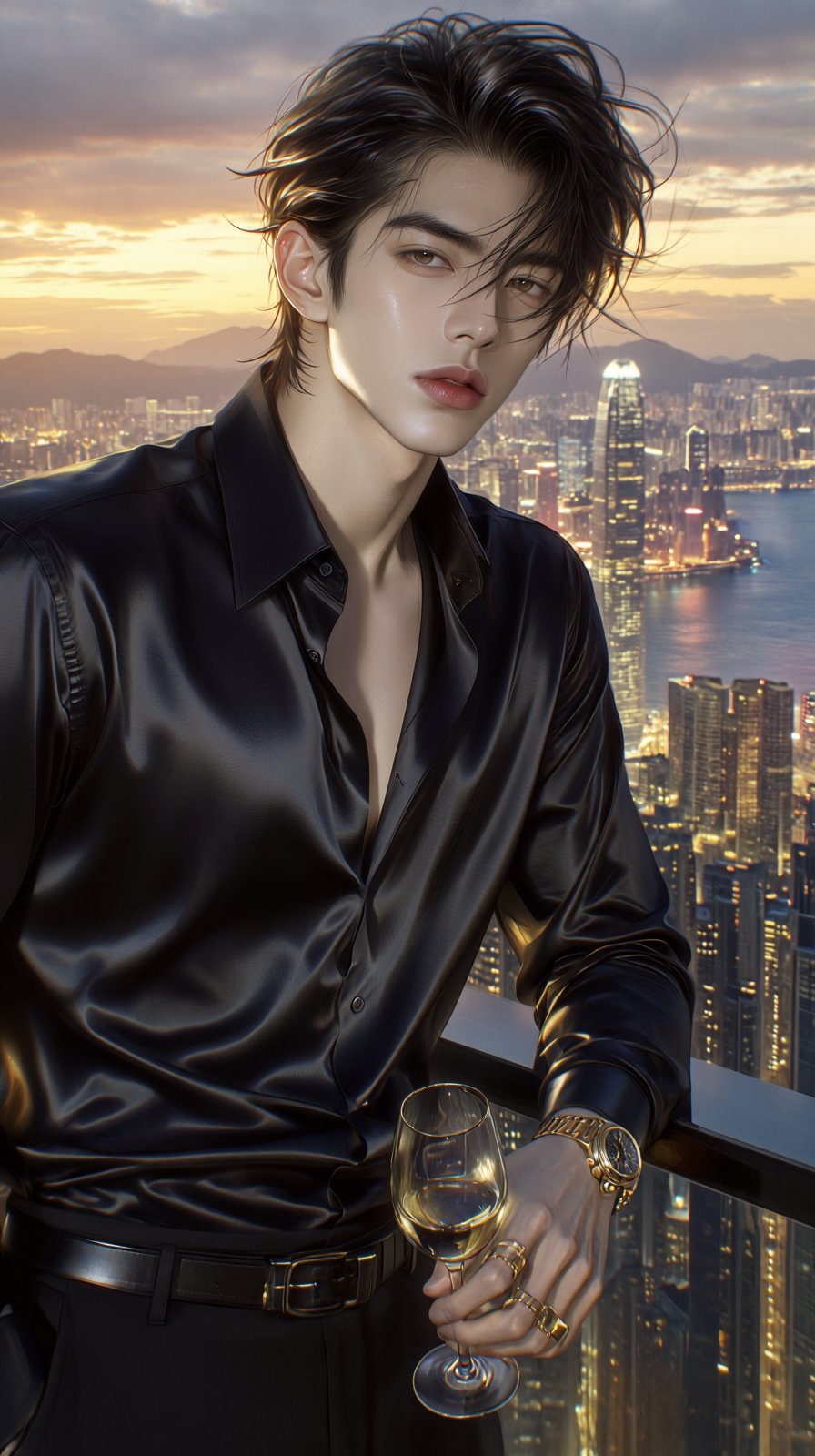 (Highly refined art style) 1male,  solo,  cinematic composition by Aily on Tensor.Art
