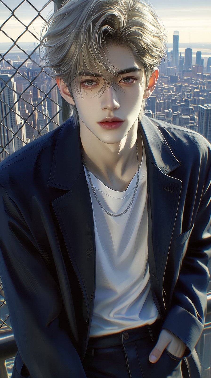 (Highly refined art style) 1male,  solo,  cinematic composition by Aily on Tensor.Art