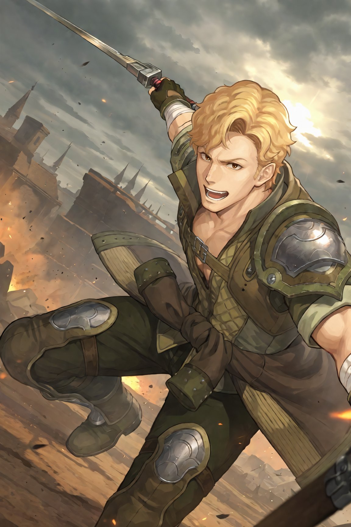 1boy,  Jesse_FE,  blonde hair by Dowizar on Tensor.Art