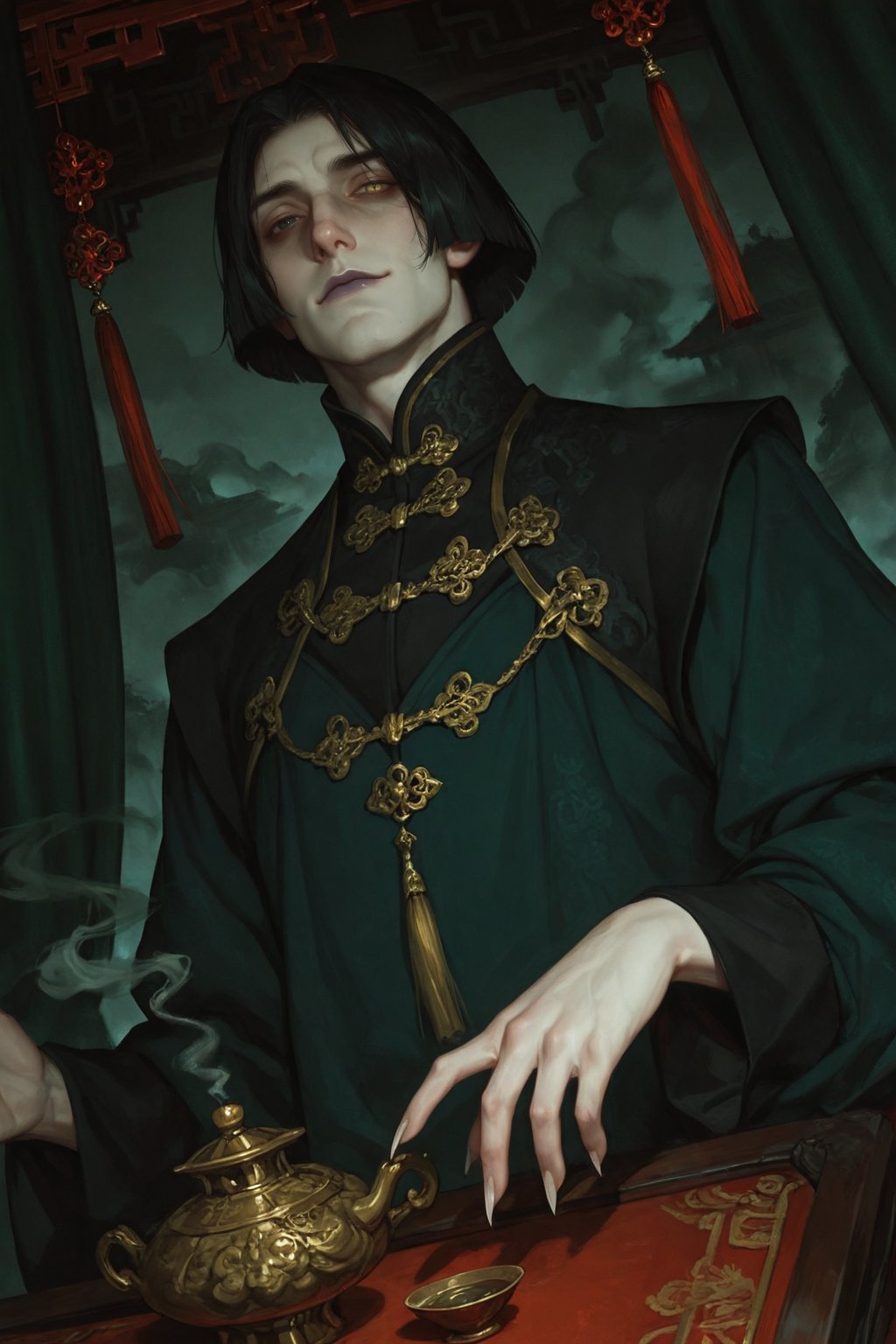 detailed hair,  detailed features,  realistic facial features by Madre_Mor on Tensor.Art