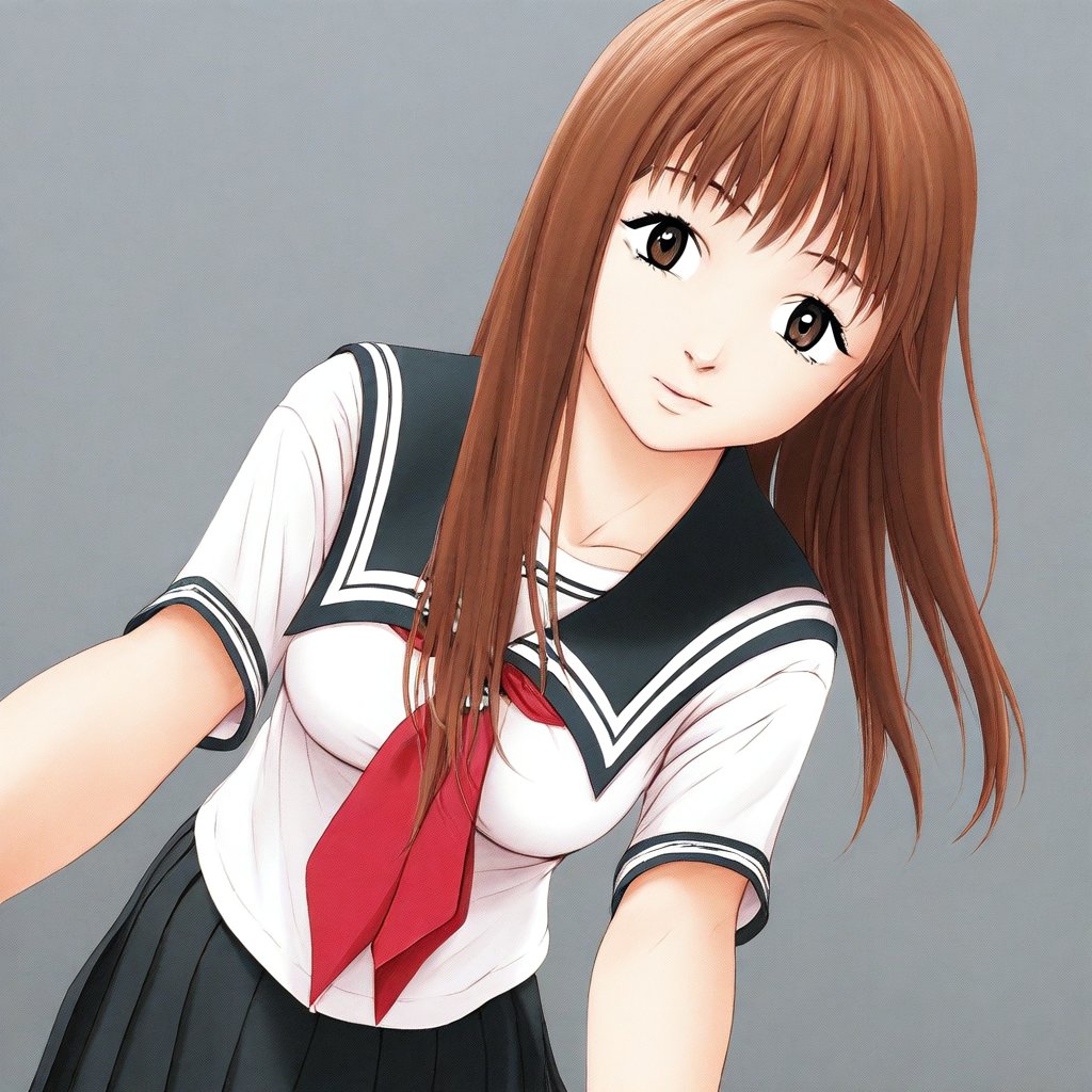 brown hair,  long hair,  bangs by montblanc5 on Tensor.Art