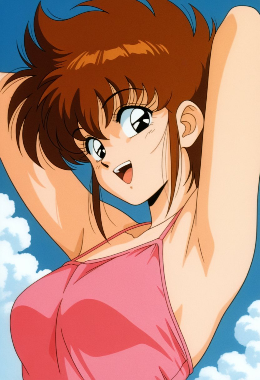 masterpiece,  best quality,  1990s anime style by user_822313880419111996 on Tensor.Art