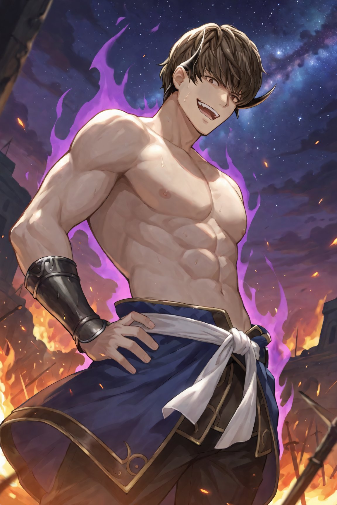 1Boy,  Berkut_FE,  brown hair by Dowizar on Tensor.Art