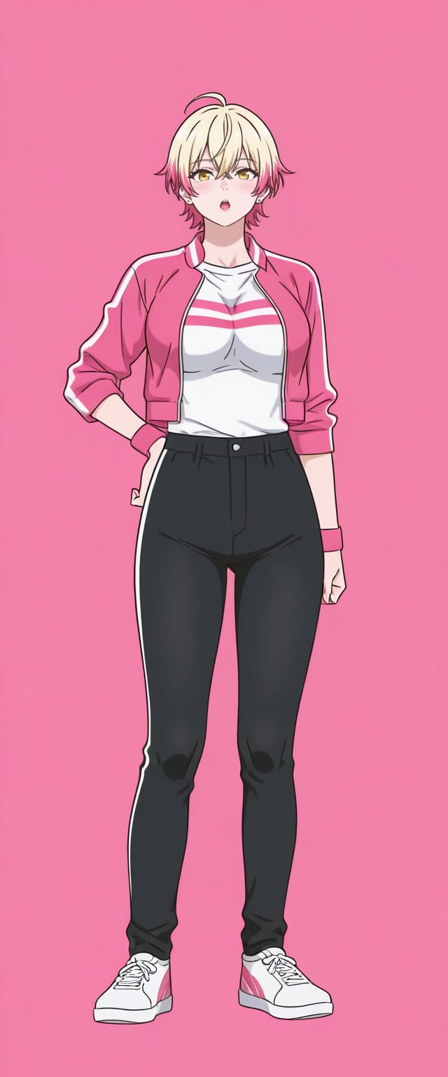 Ookii_Onnanoko_wa_Suki_desu_ka,  tall female,  multicolored hair by Ari_WaifuLovers on Tensor.Art