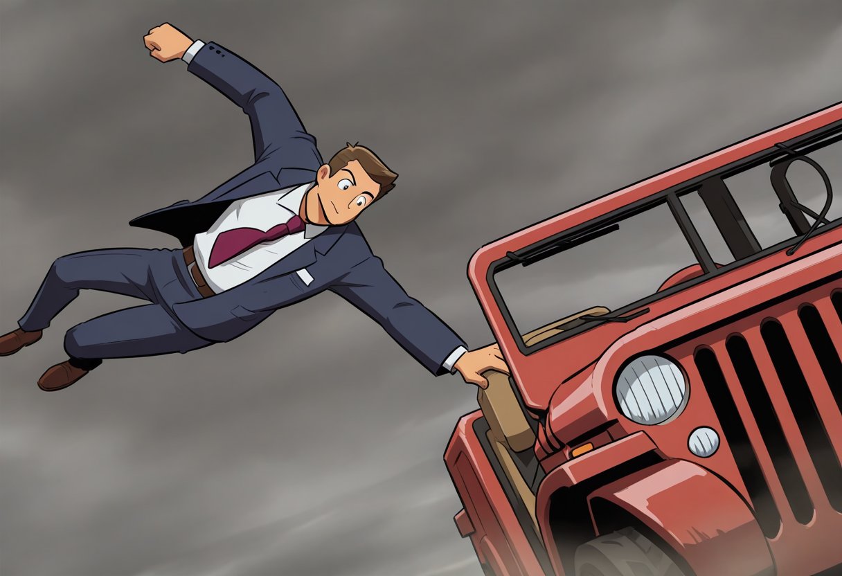everyonegetinthecar,  jumping,  on side by dodinhutsor on Tensor.Art