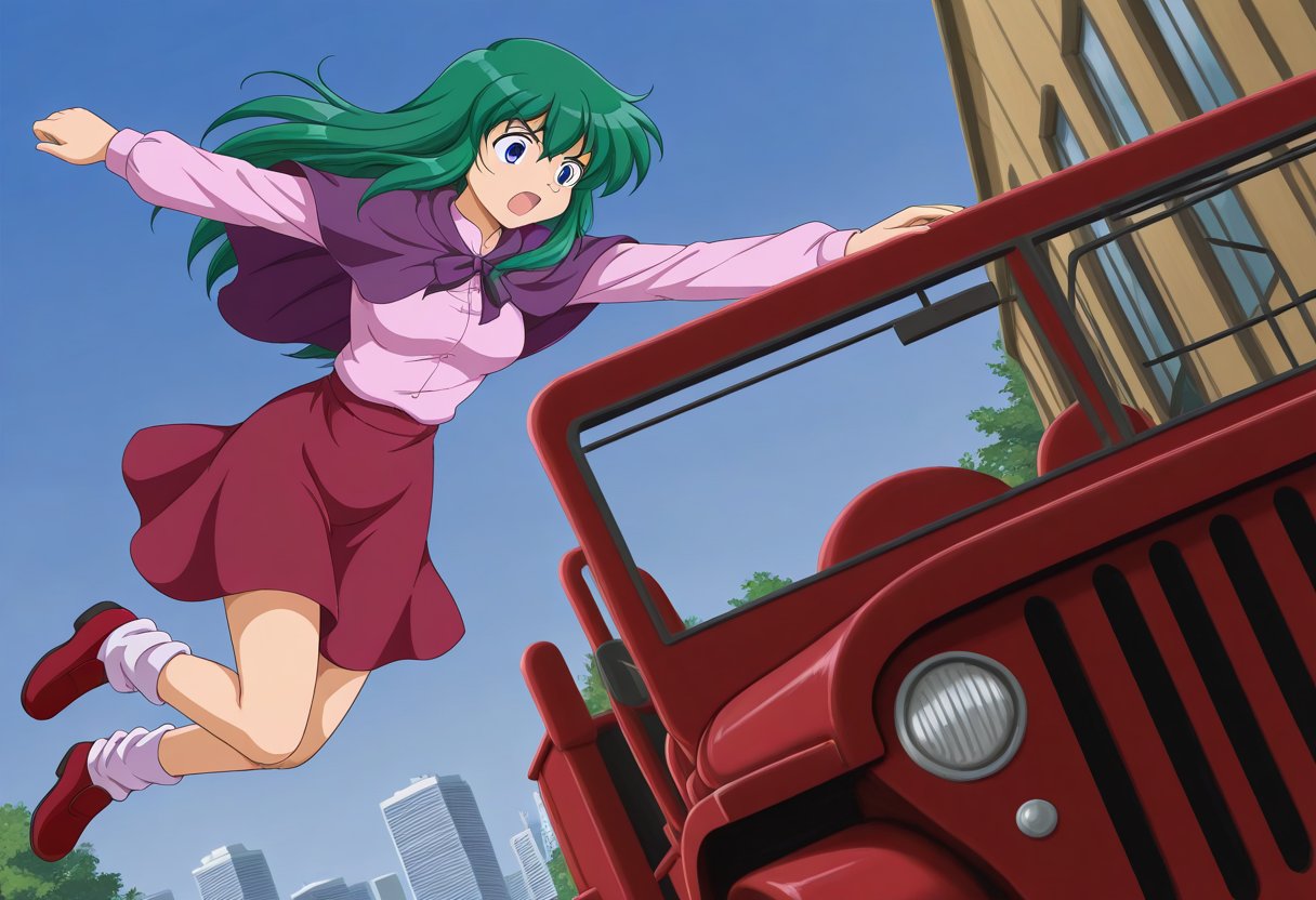 everyonegetinthecar,  jumping,  on side by dodinhutsor on Tensor.Art