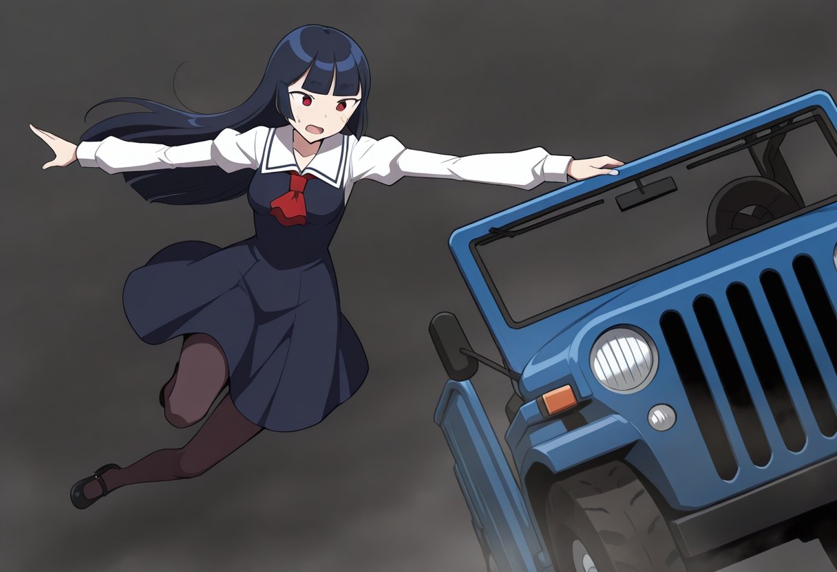 everyonegetinthecar,  jumping,  on side by dodinhutsor on Tensor.Art
