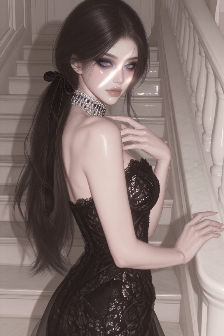 soft brushwork,  semi-realistic manhwa,  glass skin by della🎀 on Tensor.Art