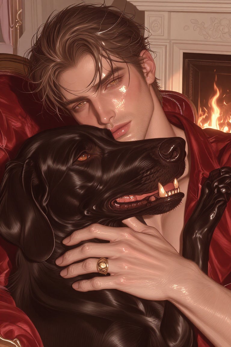 Semi realistic,  1male,  devastatingly handsome by della🎀 on Tensor.Art