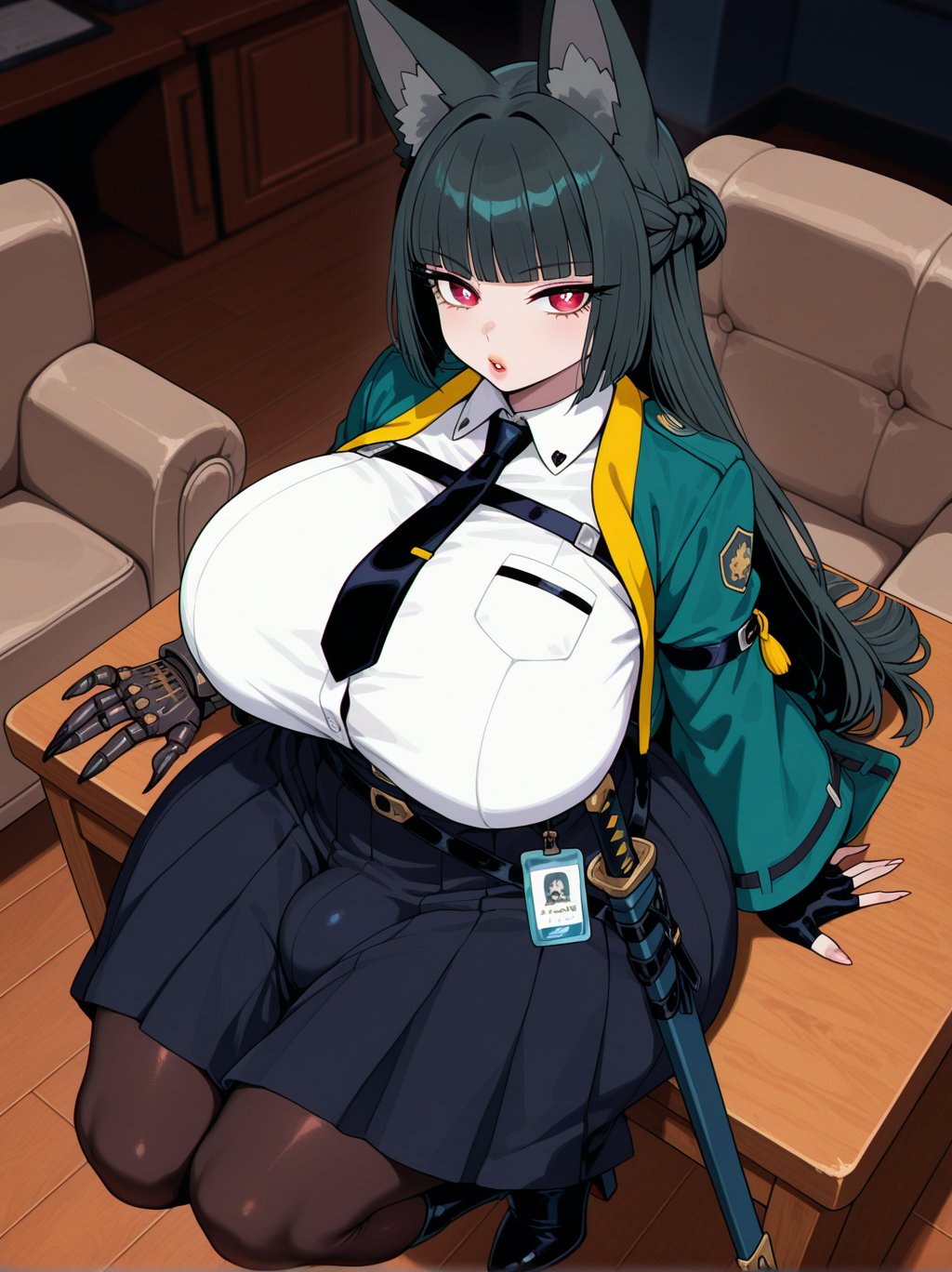 herm,  hoshimi miyabi,  official costume by melinoe on Tensor.Art