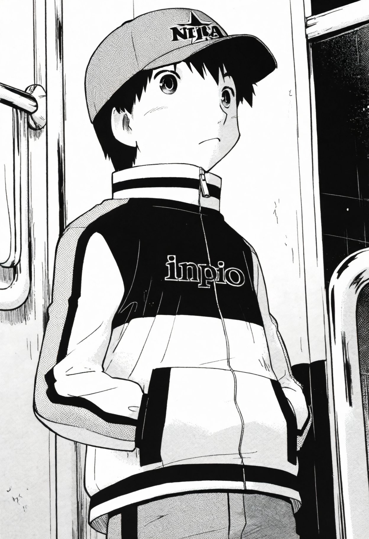 ((monochrome)),  source_anime,  official artstyle by Yoigo on Tensor.Art