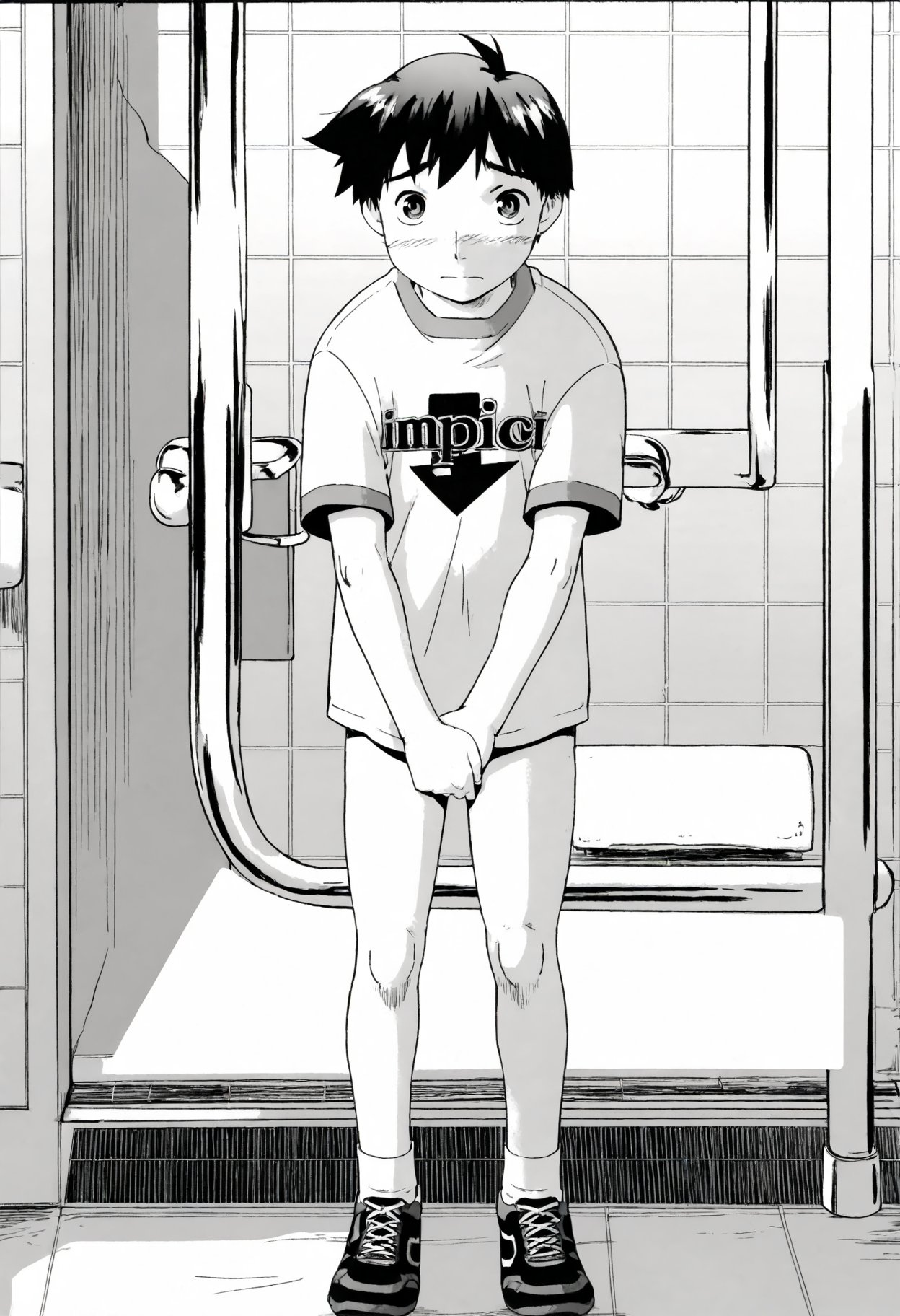 ((monochrome)),  source_anime,  official artstyle by Yoigo on Tensor.Art