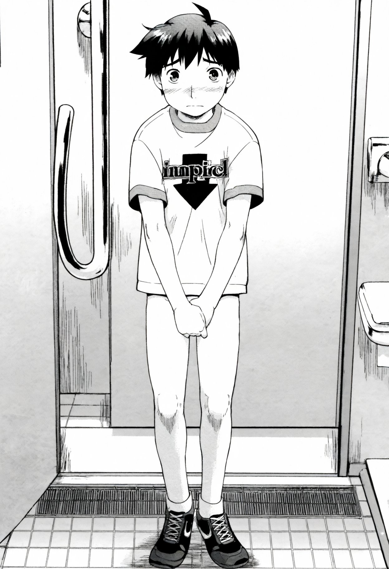 ((monochrome)),  source_anime,  official artstyle by Yoigo on Tensor.Art