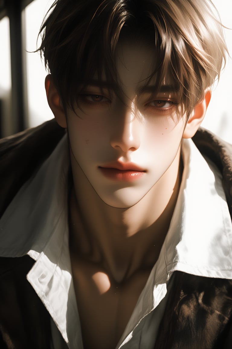 1boy,  looking at viewer,  blush by SuiginToxic on Tensor.Art