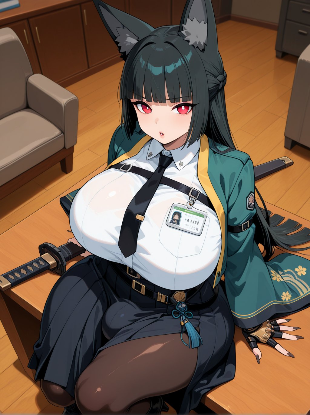 herm,  hoshimi miyabi,  official costume by melinoe on Tensor.Art