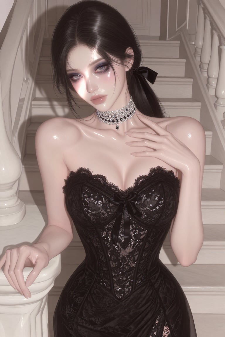 soft brushwork,  semi-realistic manhwa,  glass skin by della🎀 on Tensor.Art