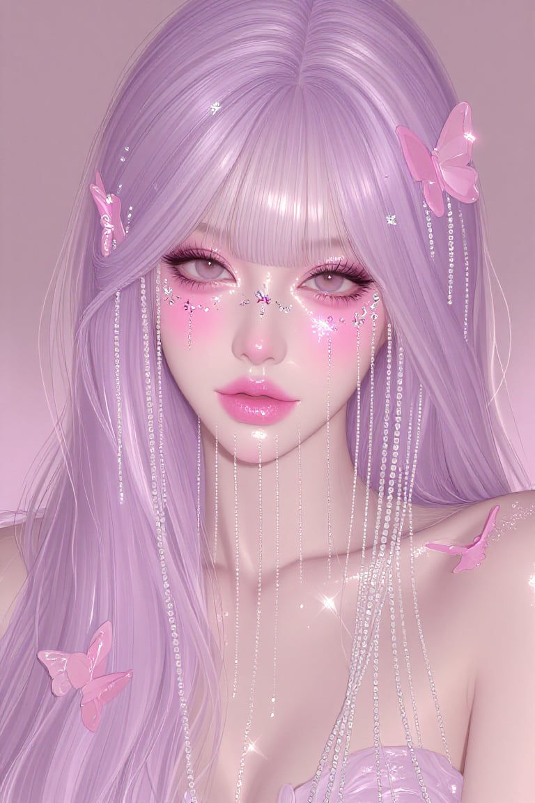 soft brushwork,  semi-realistic manhwa,  glass skin by della🎀 on Tensor.Art