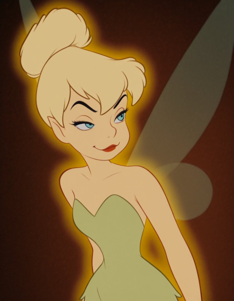 tinkerbellpp,  style parody,  yellow glow by elderagent on Tensor.Art