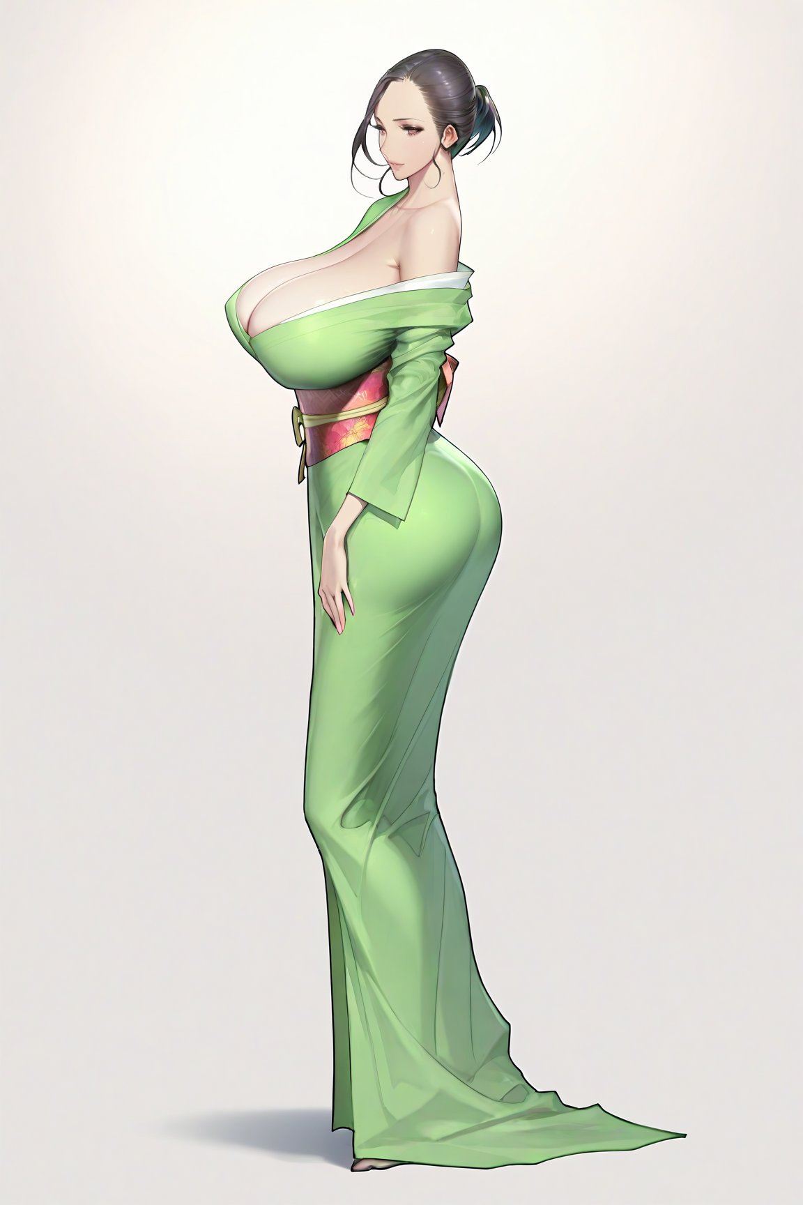 1girl,  solo,  gorgeous mature female by Webhead on Tensor.Art