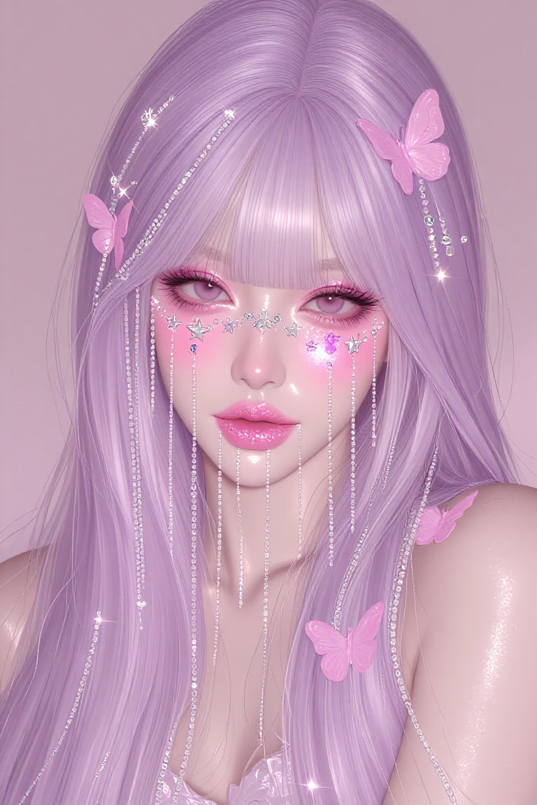 soft brushwork,  semi-realistic manhwa,  glass skin by della🎀 on Tensor.Art