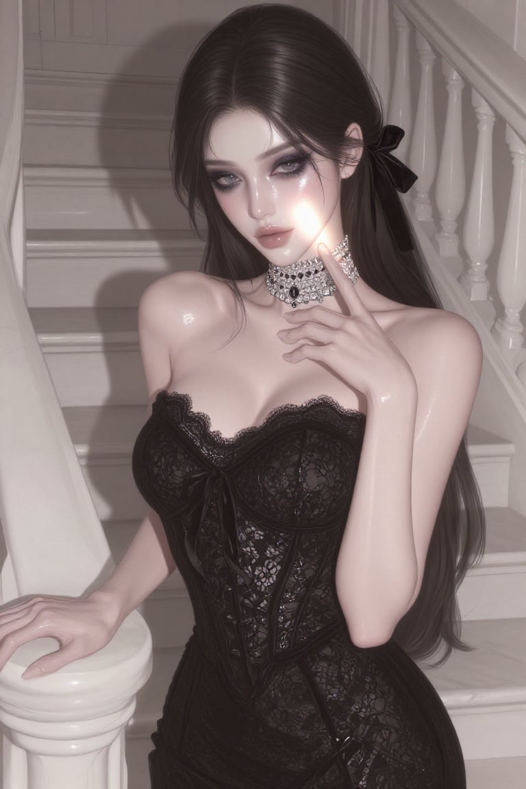 soft brushwork,  semi-realistic manhwa,  glass skin by della🎀 on Tensor.Art