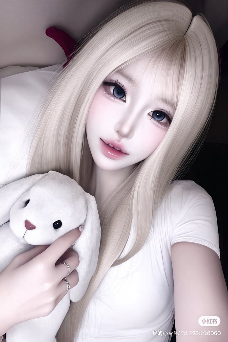 one woman,  asian girl,  doll-eyes makeup by Soninaa on Tensor.Art
